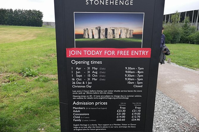 Southampton Cruise Term/ Hotel to London With Stopovers at Stonehenge & Windsor - Exclusions From the Private Transfer Service