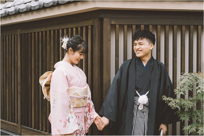 Special Price Couple (2 People) Kimono Commemorative Photo Shoot in Asakusa, Tokyo HANAYAKA Kimono & Yukata Rental Offer - Meeting Point and Activity Duration
