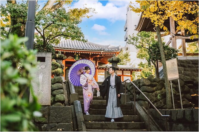 Special Price Couple (2 People) Kimono Commemorative Photo Shoot in Asakusa, Tokyo HANAYAKA Kimono & Yukata Rental Offer - Additional Services to Enhance Your Experience