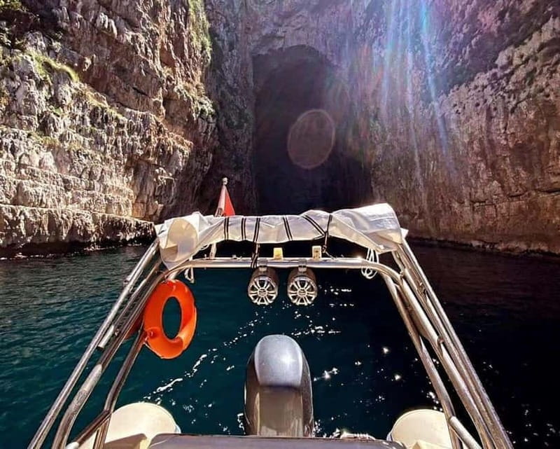 Speedboat Tour to Haxhi Ali Cave & Karaburun Peninsula - Starting Point: From Vlore to the Water
