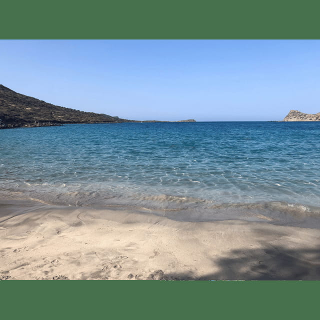 SPINALONGA-AGIOS NIKOLAOS-ELOUNDA(WITH BBQ) - Relaxing at Kolokytha Beach with a Greek BBQ