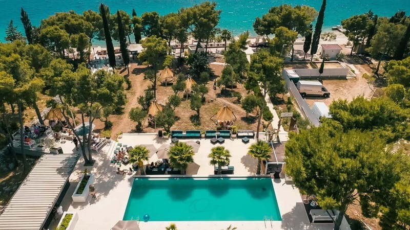 Split: Boat Ride and Pool Party at Olife Beach Club Resort - Olife Beach Club: The Highlight of the Day