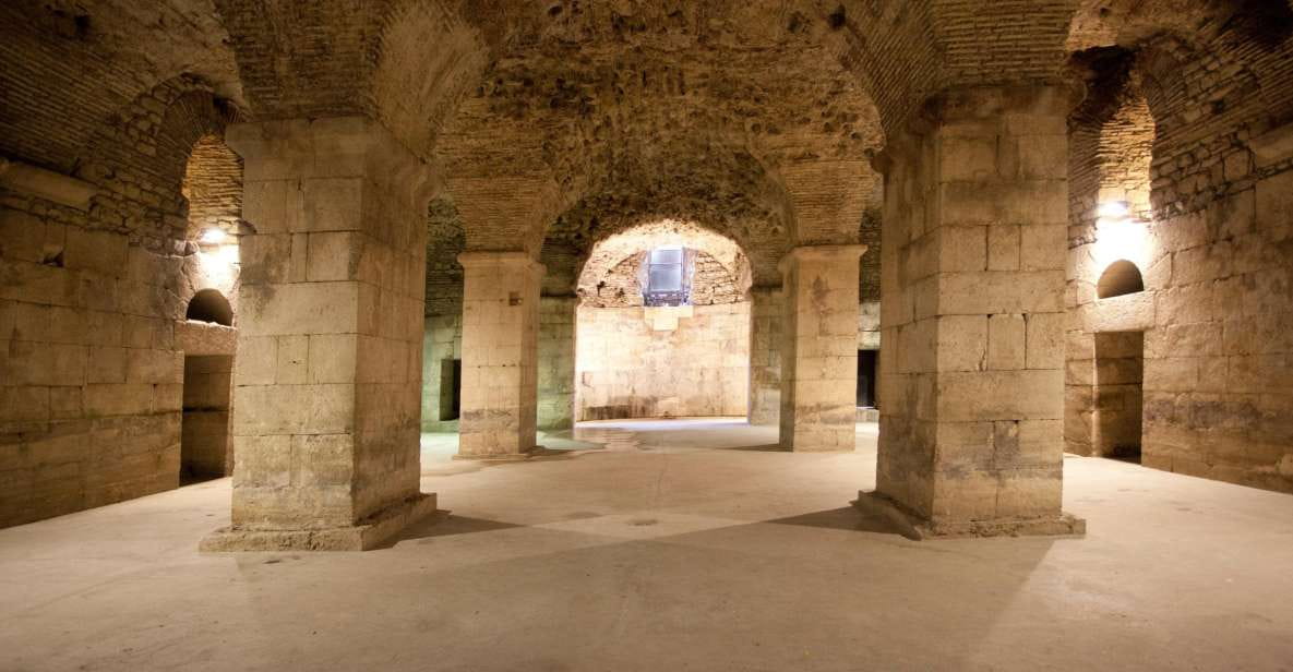 Split: Entry Ticket to the Cellars of Diocletians Palace - Booking Details