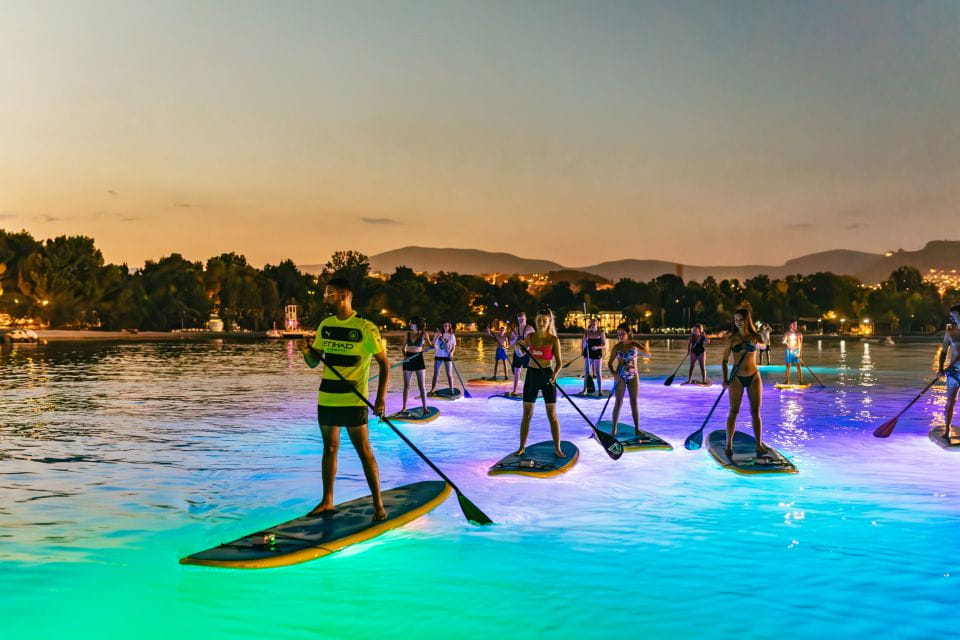 Split: Stand Up Paddleboard Night Glow Tour - Key Points