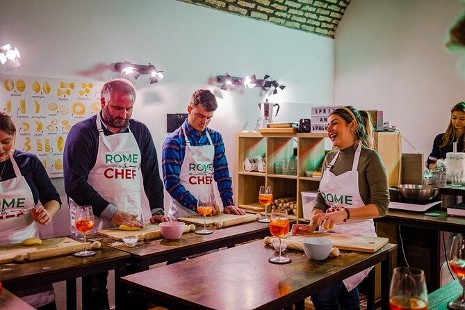 Spritz & Spaghetti: Tipsy Cooking Class in Rome - Class Reviews and Rating