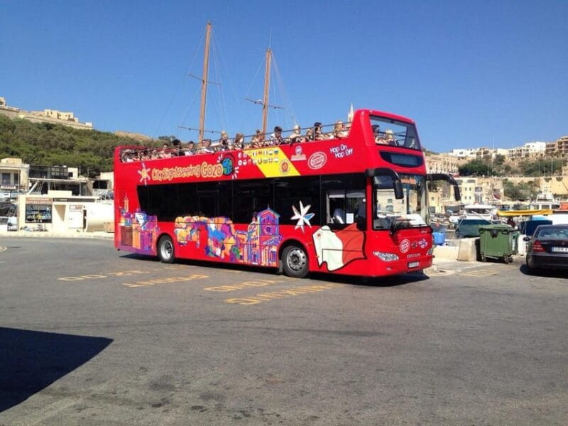 St Julian's: Gozo Full-Day Opentop Bus and Comino Caves - Key Points / Takeaways