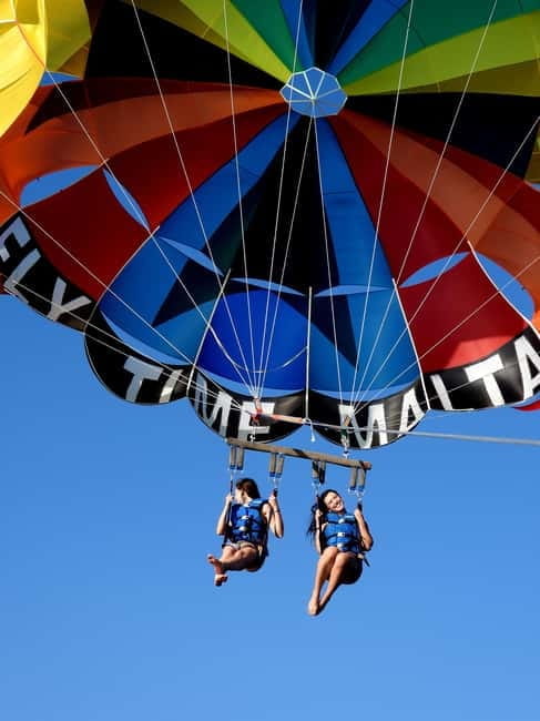St. Julians: Parasailing Go & Fun with Free Photos & Videos - Experiencing Malta from the Sky: What to Expect