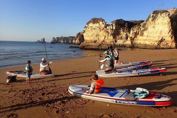 Stand Up Paddle Sunrise Caves Tour in Lagos - pickup Aljezur area - Key Points
