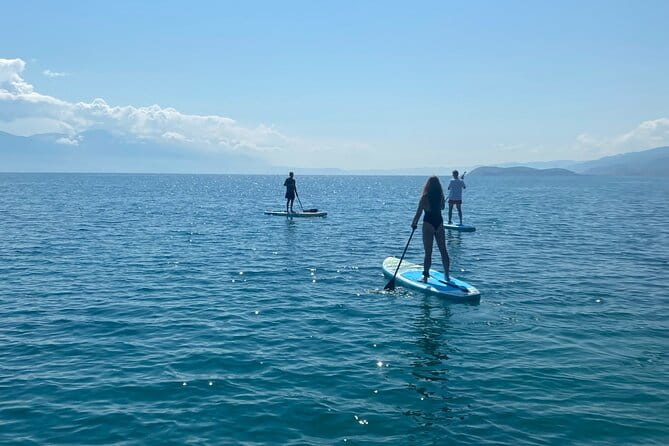 Stand-Up-Paddle Tour on Lake Ohrid - The Itinerary: From Land to Lake and Beyond