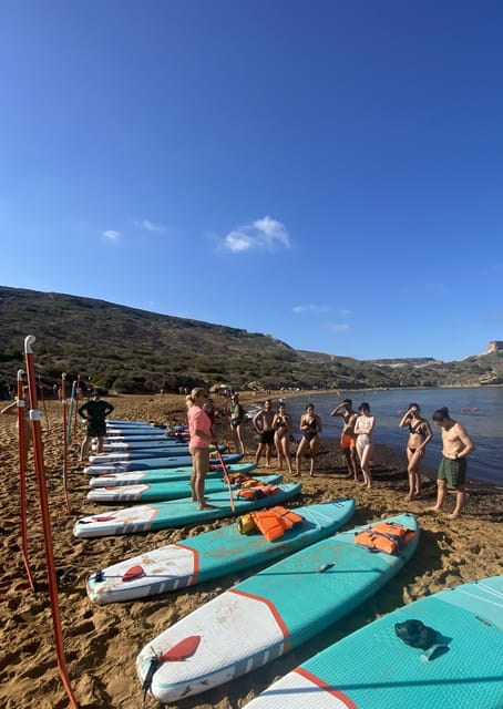 Stand-Up Paddleboarding Lesson at Malta Surf School - Key points / Takeaways
