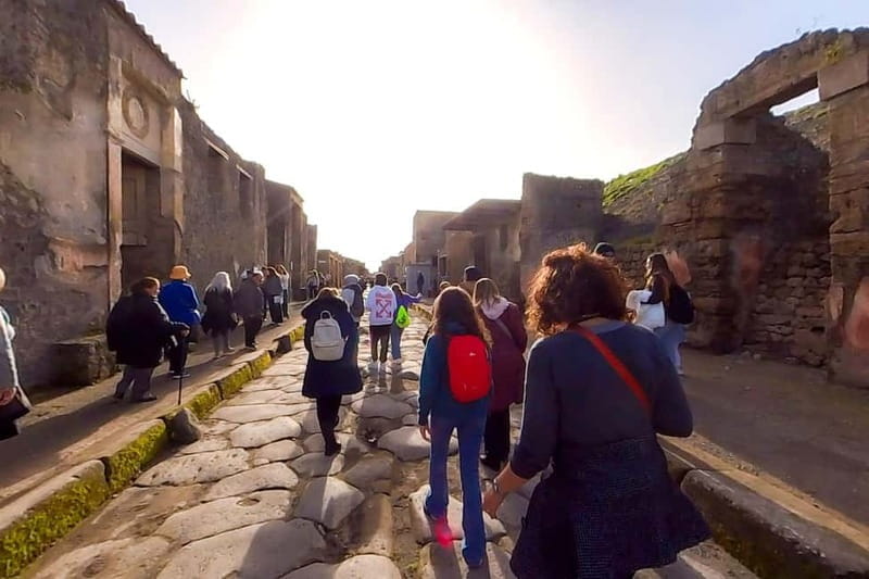 Step Back in Time: Pompeii Guided Tour with Naples Pick up - Key points / Takeaways