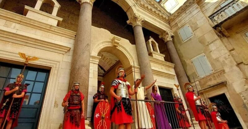 Step into History: Private Guided Walking Tour of Split - The Vibrant Piazza and City Walls