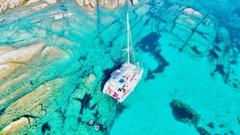 Stintino: Catamaran excursion in the Gulf of Asinara - Exploring Sardinia’s Coast by Catamaran