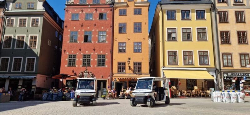 Stockholm Highlights by Golf Cart Tour - What You’ll See and Do