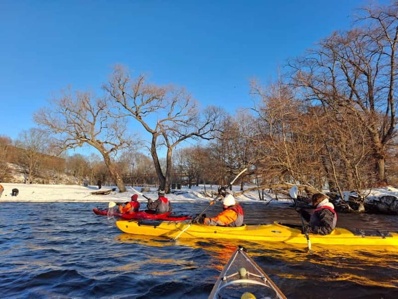 Stockholm: Winter Kayaking Tour through the City Centre - Exploring Stockholm in Winter from the Water