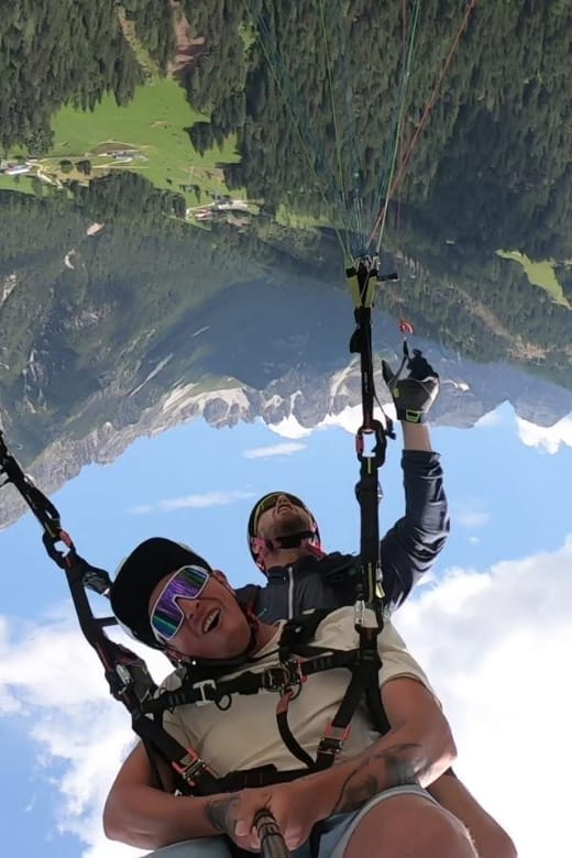Stubaital: Tandem Paragliding Flight - Flight Procedure and Meeting Point