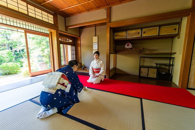 Stunning Private Tea Ceremony: Camellia Garden Teahouse - Convenient Location Near Ryoan-ji Temple