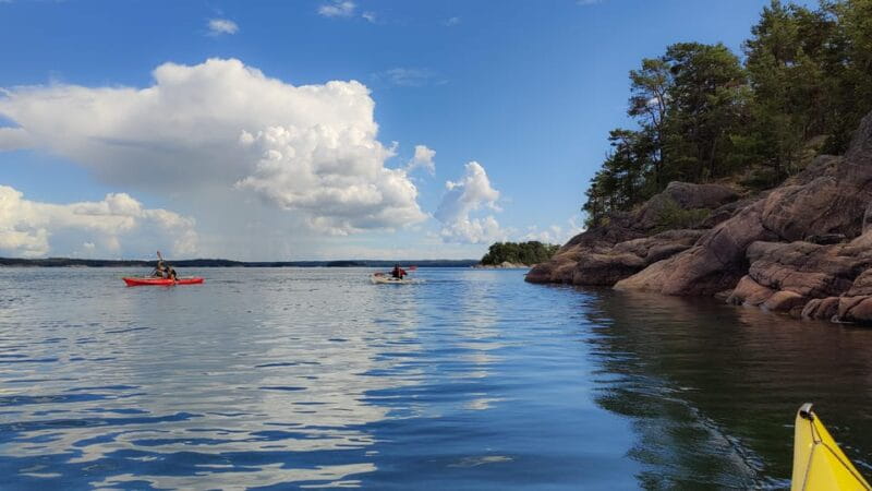 Summer Evening in a Sea Kayak, Turku Archipelago - Exploring the Turku Archipelago by Sea Kayak