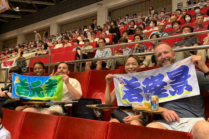 Sumo Wrestling Tournament A-Class Seat & Expert Guide | Osaka Mar - Inclusions of the Experience