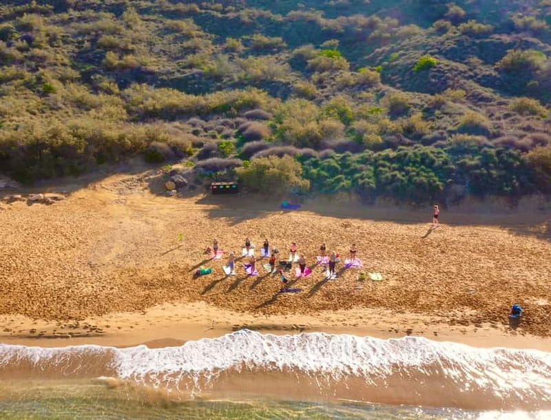 Sunday: Ghajn Tuffieha (Riviera) Beach Yoga Class - Key Points / Takeaways