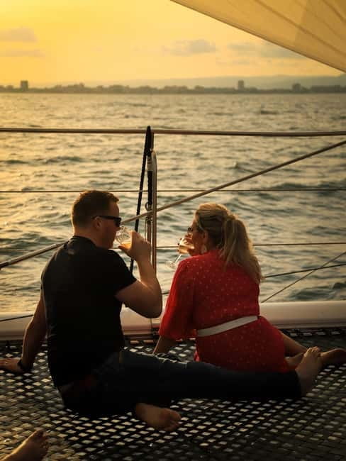 Sunny Beach: Sunset Catamaran Cruise with Dinner & Prosecco - Embarking on the Perfect Coastal Evening
