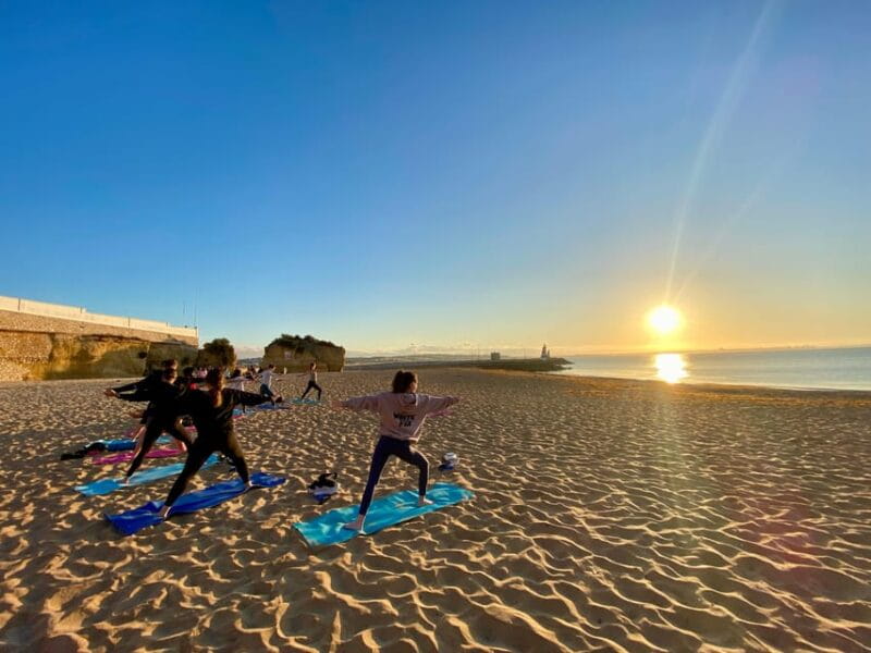 Sunrise Beach Yoga in Lagos by el Sol Lifestyle - The Magic of Practicing Yoga at Sunrise on Algarve’s Beaches