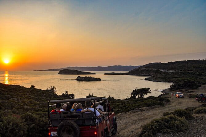 Sunset and Beach Party, Swim with Barbeque Dinner (4x4 Jeep) from Marmaris - A Deep Dive into the Experience