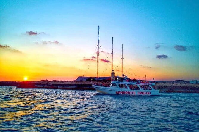 Sunset Boat Trip to Cape Greco and Blue Lagoon - Key points / Takeaways