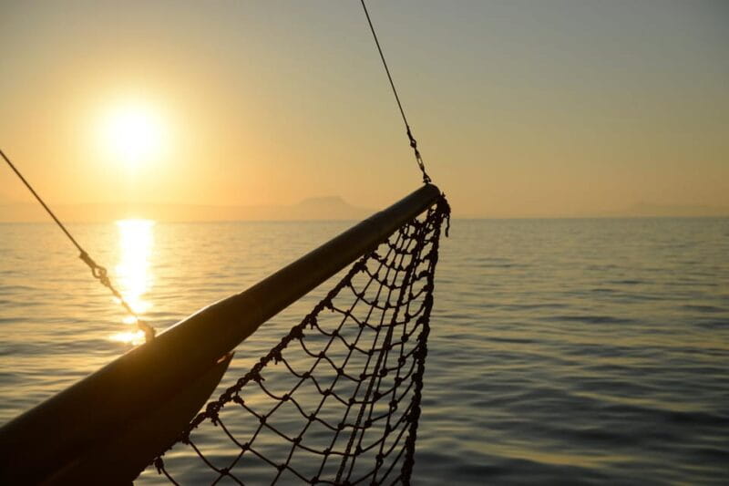 Sunset cruise at St. George Bay from Hersonissos port - Key Points / Takeaways