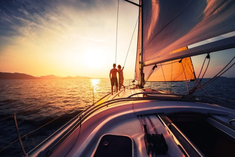 Sunset Cruise from Hersonissos port to St. Georgios bay - The Return and Disembarkation