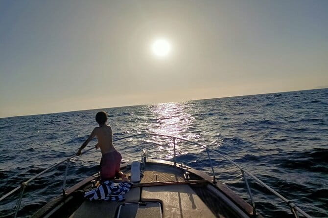 Sunset - Entering the Sorrento Coast by Boat: What to Expect