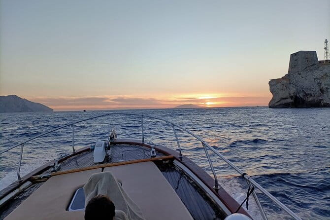 Sunset - Coastline Views: Massa Lubrense and Beyond