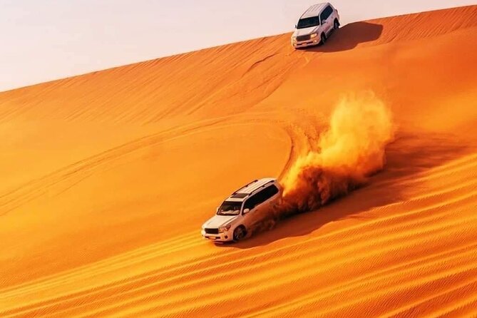 Sunset Evening Safari,Camel Ride,Live Shows and BBQ Dinner With No Hidden Charge - Key Points