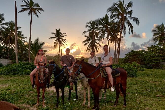 Sunset Horseback Riding Tour From Punta Cana - Pickup and Start Time