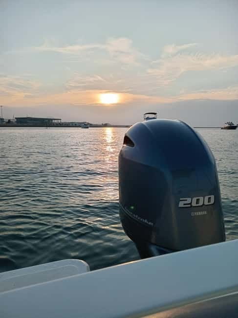 Sunset in Private Boat with wine, ibérico Gourmet 2 hours - Key points / Takeaways