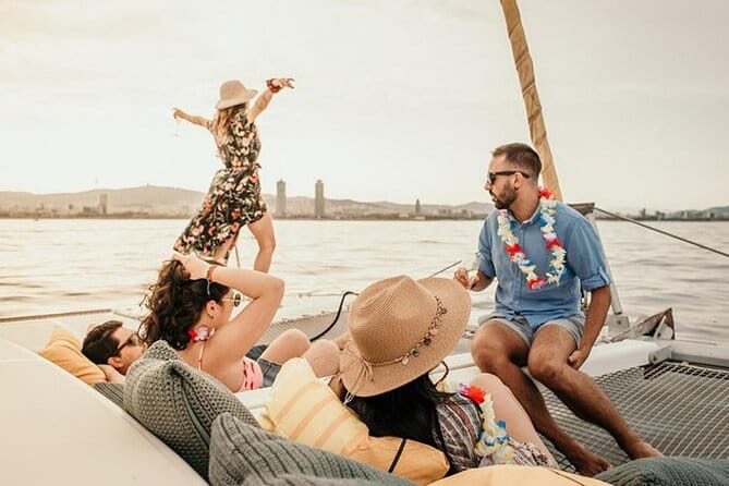 Sunset on a catamaran: from Es Vedrá to Cala Conta - Ending at Cala Conta: The Crown Jewel