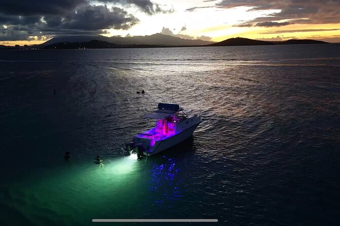 Sunset on an Island in a Private Boat - Meeting and End Points