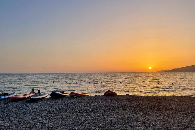 Sunset Saranda and Night City Glow Kayak or Sup Tour - Key Points