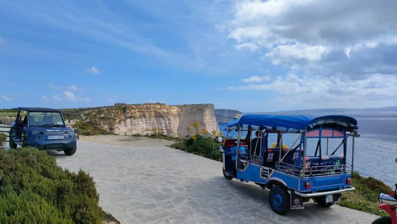 Sunset Tuk Tuk Tour in Gozo & Blue Lagoon (Comino) - Key points / Takeaways