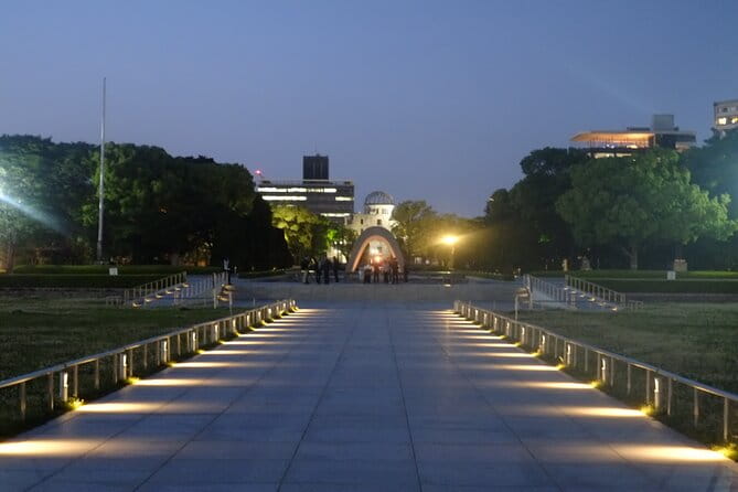 Sunset Walking Tour at Peace Park, Hiroshima - Inclusions and Accessibility