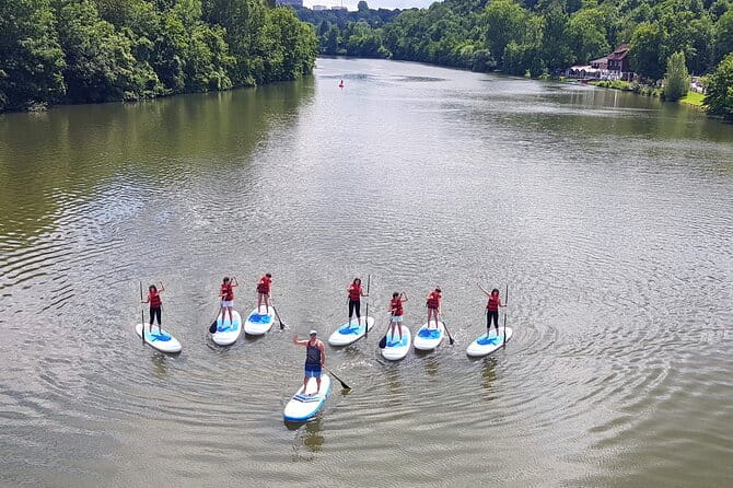 SUP BASIC COURSE Stuttgart Neckar Stand Up Paddling / Paddling Adventure Jones Tours - Key Points / Takeaways