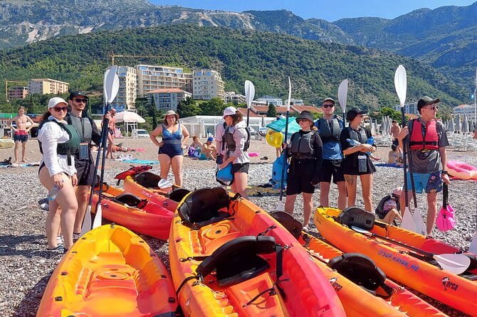 SUP-board and kayak rental point: from 1 hour to full day - Exploring Montenegro’s Coastline on a SUP or Kayak: An Honest Review