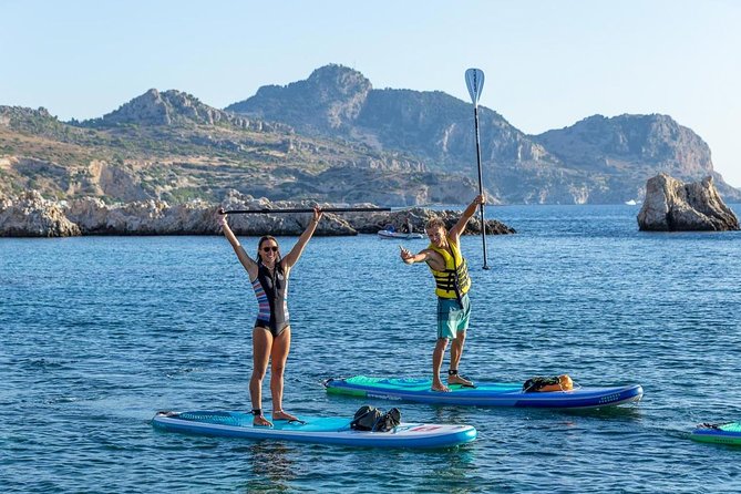SUP & Snorkel Adventure Rhodes - Cliff Jumping