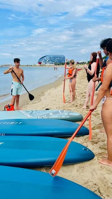 SUP tour on the slopes of the Monte San Bartolo Natural Park in Pesaro - Exploring the coast from a fresh perspective
