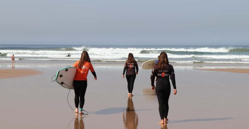 Surf Class in Caparica - What the Experience Looks Like from Start to Finish