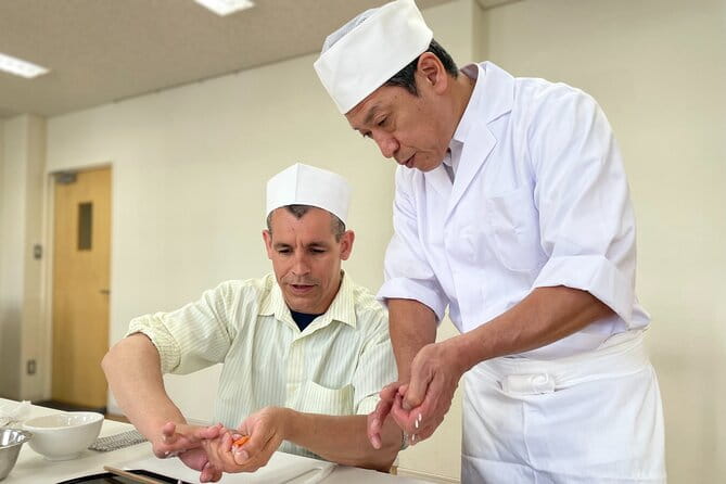Sushi Making Class in Tsukiji Fish Market With Pro Sushi Chef - Instruction and Ingredients