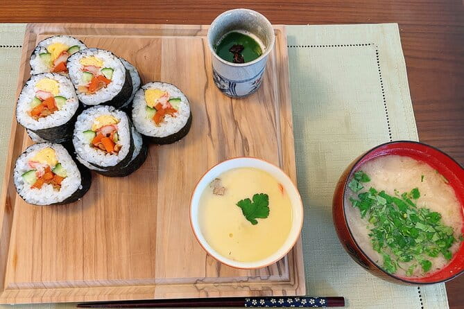 Sushi Roll and Side Dish Cooking Experience in Tokyo - Tips for a Great Experience