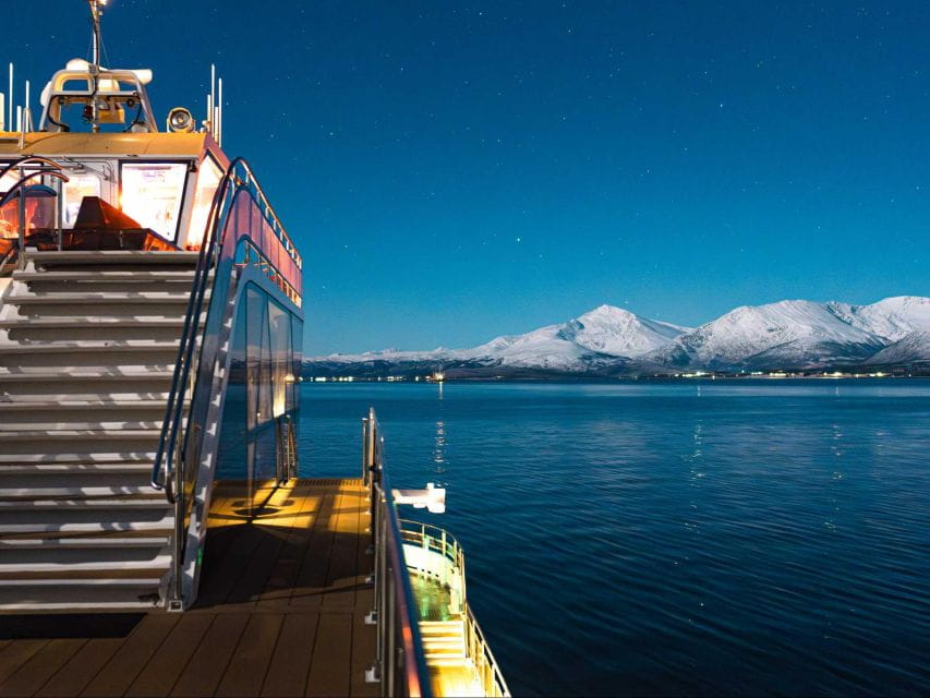 Svolvær: Northern Lights and Full Steam Cruise With Tasting - Searching for the Northern Lights