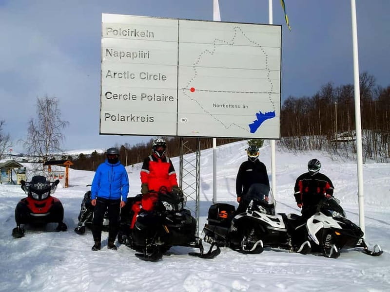 Swedish Lapland: Snowmobile safari - Price and Logistics