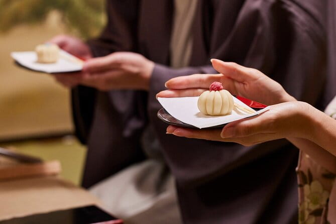 Sweets Making & Kimono Tea Ceremony at Kyoto Maikoya, GION - Traditional Japanese Confections